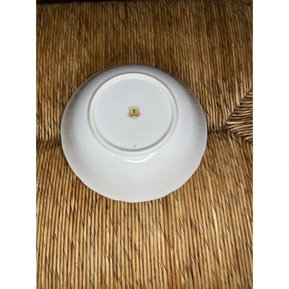 Vintage Gold Castle Hostess 8 3/4